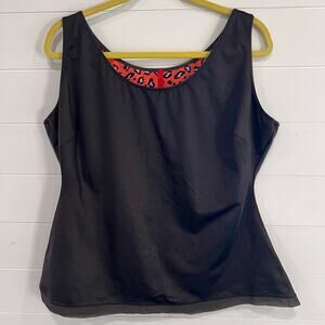 Spanx Simplicity Brown Sleeveless slimming Tank Top Women's Shapewear size 3XL